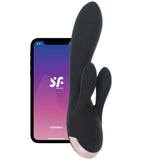 Satisfyer Double Flex Rabbit Vibe Vibrators > Rabbit Vibrators - Tophatter Daily Deals