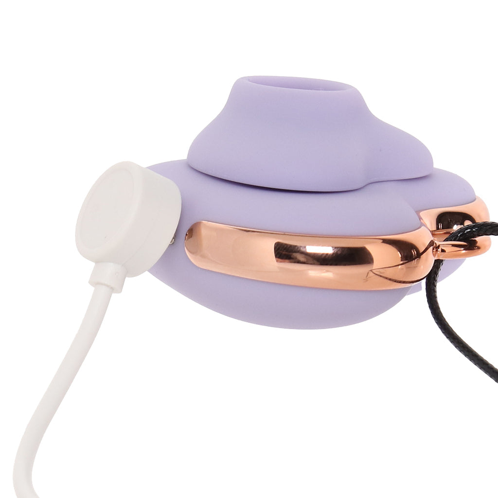 Loveline Luvie AirTap Necklace Vibe Vibrators > Clitoral Stimulators - Tophatter Daily Deals
