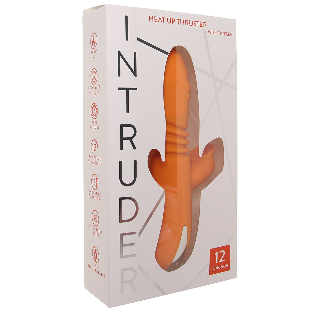Intruder Heat-Up Thruster and Tickler Vibe - Tophatter's Vibrator Deals Online Vibrators > Rabbit Vibrators - Tophatter Daily Deals