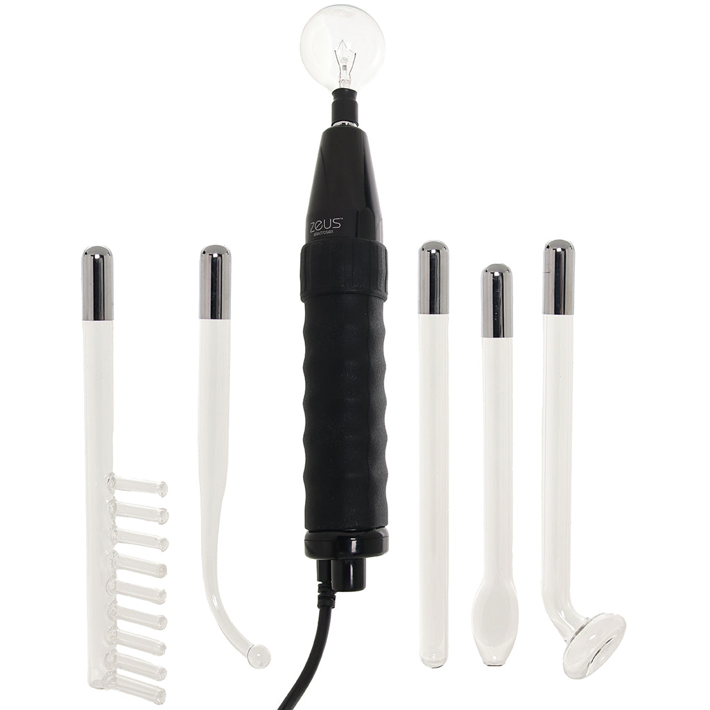 Zeus Ultimate Edition Violet Wand Set Bondage and Fetish > Electro Stim - Tophatter Daily Deals