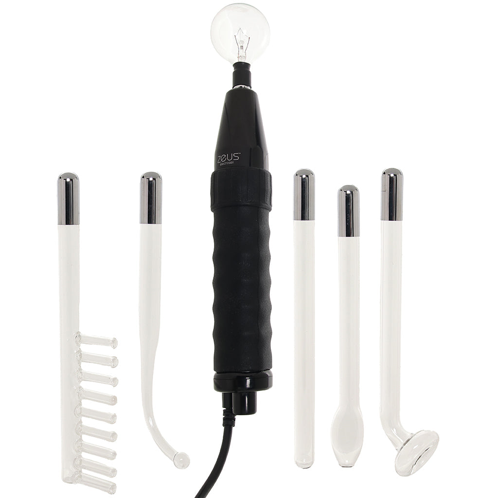 Zeus Ultimate Edition Violet Wand Set Bondage and Fetish > Electro Stim - Tophatter Daily Deals