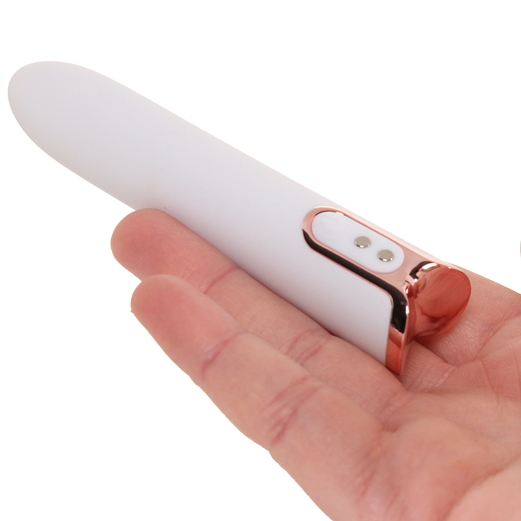 Gold Glam Rechargeable Bullet Vibe Vibrators > Bullet and Egg Vibrators - Tophatter Daily Deals
