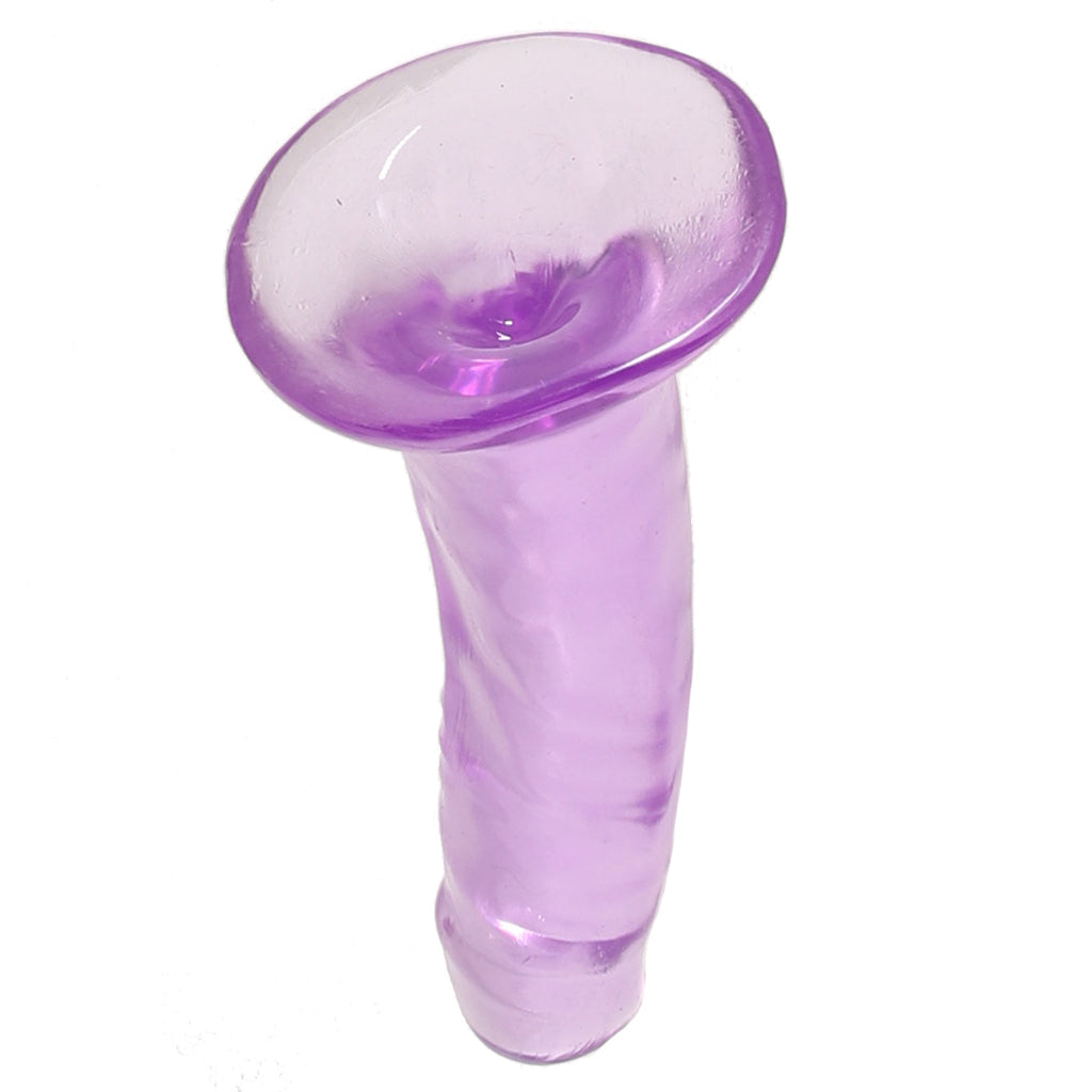 B Yours Plus Hard n’ Happy 5 Inch Jelly Dildo in Purple - Tophatter's Adult Products Dildo Sex Toys > Realistic Dildos - Tophatter Daily Deals