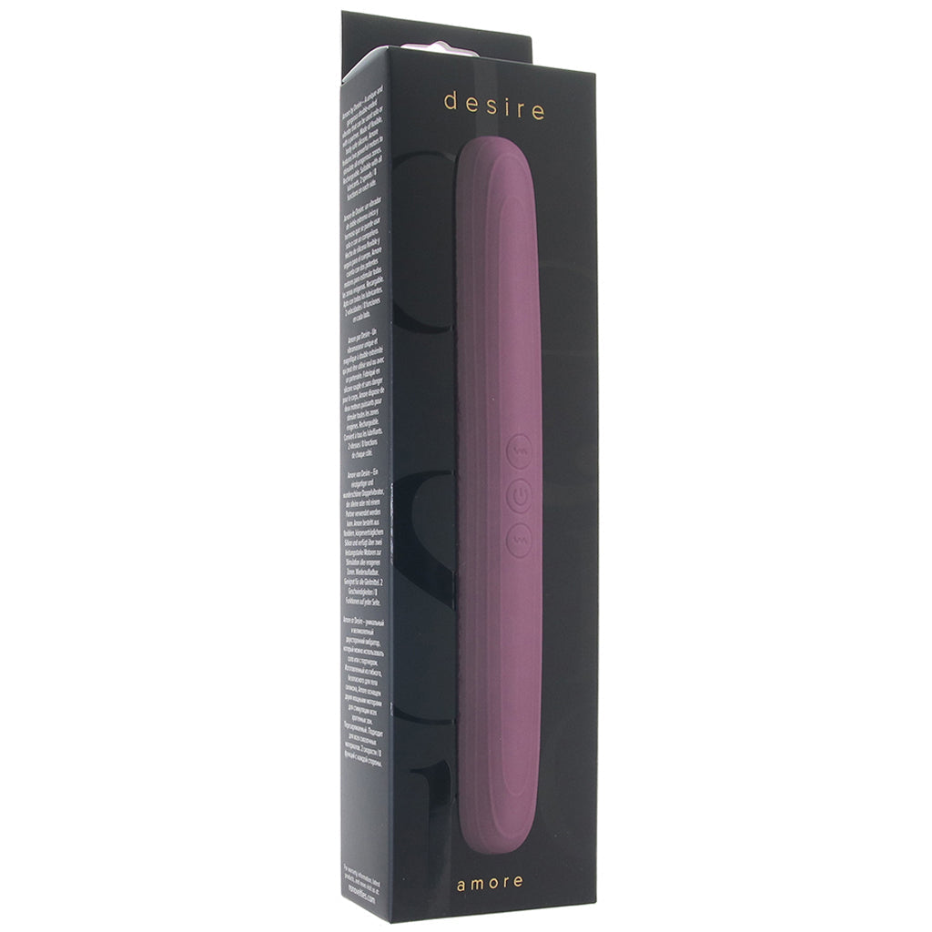 Desire Amore Slim Double Sided Vibe - Tophatter's Vibrator Deals Online Vibrators > Traditional Vibrators - Tophatter Daily Deals