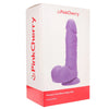 PinkCherry 7 Inch Purple Silicone Ballsy Dildo Dildo Sex Toys > Realistic Dildos - Tophatter Daily Deals