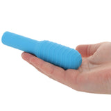 Pocket Rocket Elite Vibe with Texture Sleeve in Sky Blue Vibrators > Bullet and Egg Vibrators - Tophatter Daily Deals