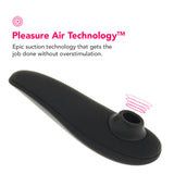 Womanizer Classic 2 Pleasure Air Stimulator in Black Vibrators > Clitoral Stimulators - Tophatter Daily Deals