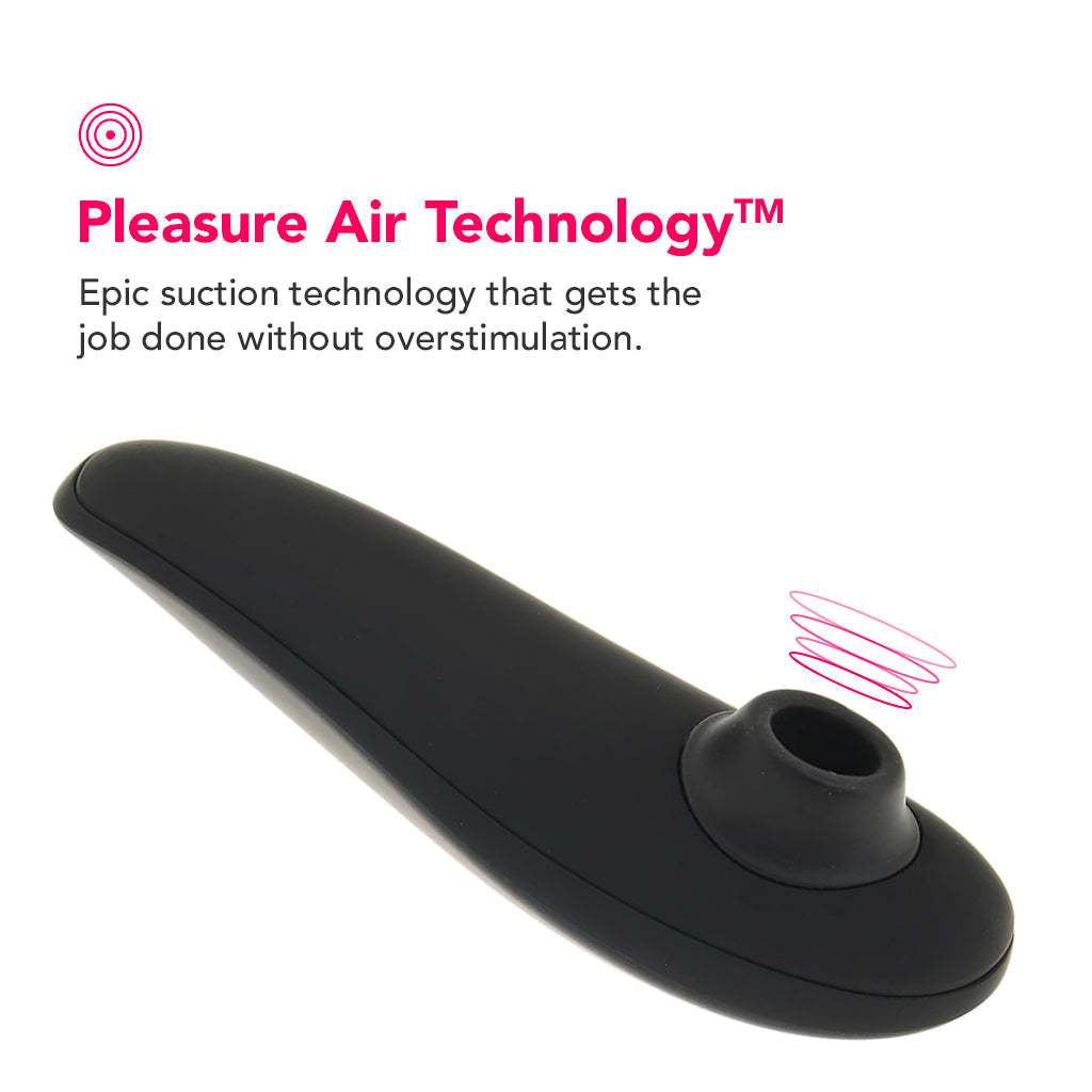 Womanizer Classic 2 Pleasure Air Stimulator in Black Vibrators > Clitoral Stimulators - Tophatter Daily Deals
