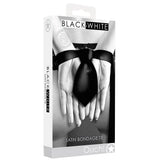 Black & White Satin Bondage Tie Bondage and Fetish > Tools & Accessories - Tophatter Daily Deals