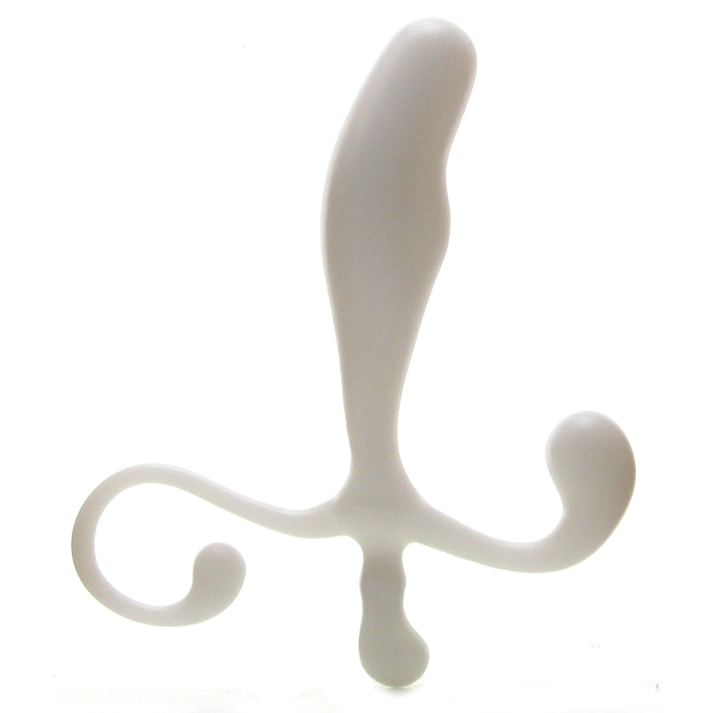 Blue Line 5 Inch Male P-Spot Massager in White Anal Sex Toys > Prostate Massagers - Tophatter Daily Deals