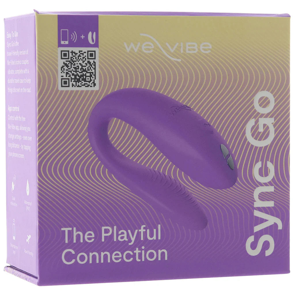 We-Vibe Sync Go Travel Couples Vibe in Purple - Tophatter's Vibrator Deals Online Vibrators > G-Spot Vibrators - Tophatter Daily Deals