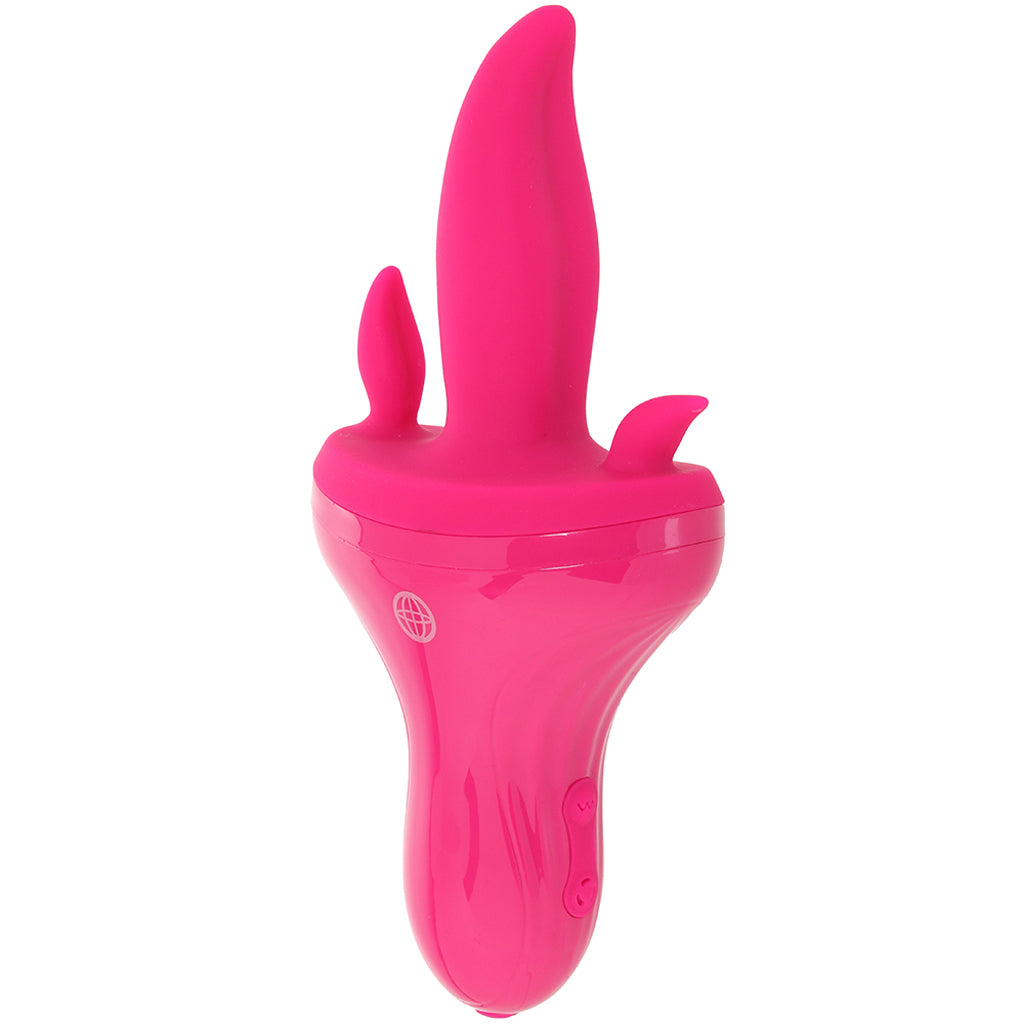 3Some Holey Trinity Triple Tongue Vibe Vibrators > Rabbit Vibrators - Tophatter Daily Deals