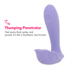 Playboy Lilac Fantasy Wearable Vibe Vibrators > Wearable & Panty Vibrators - Tophatter Daily Deals