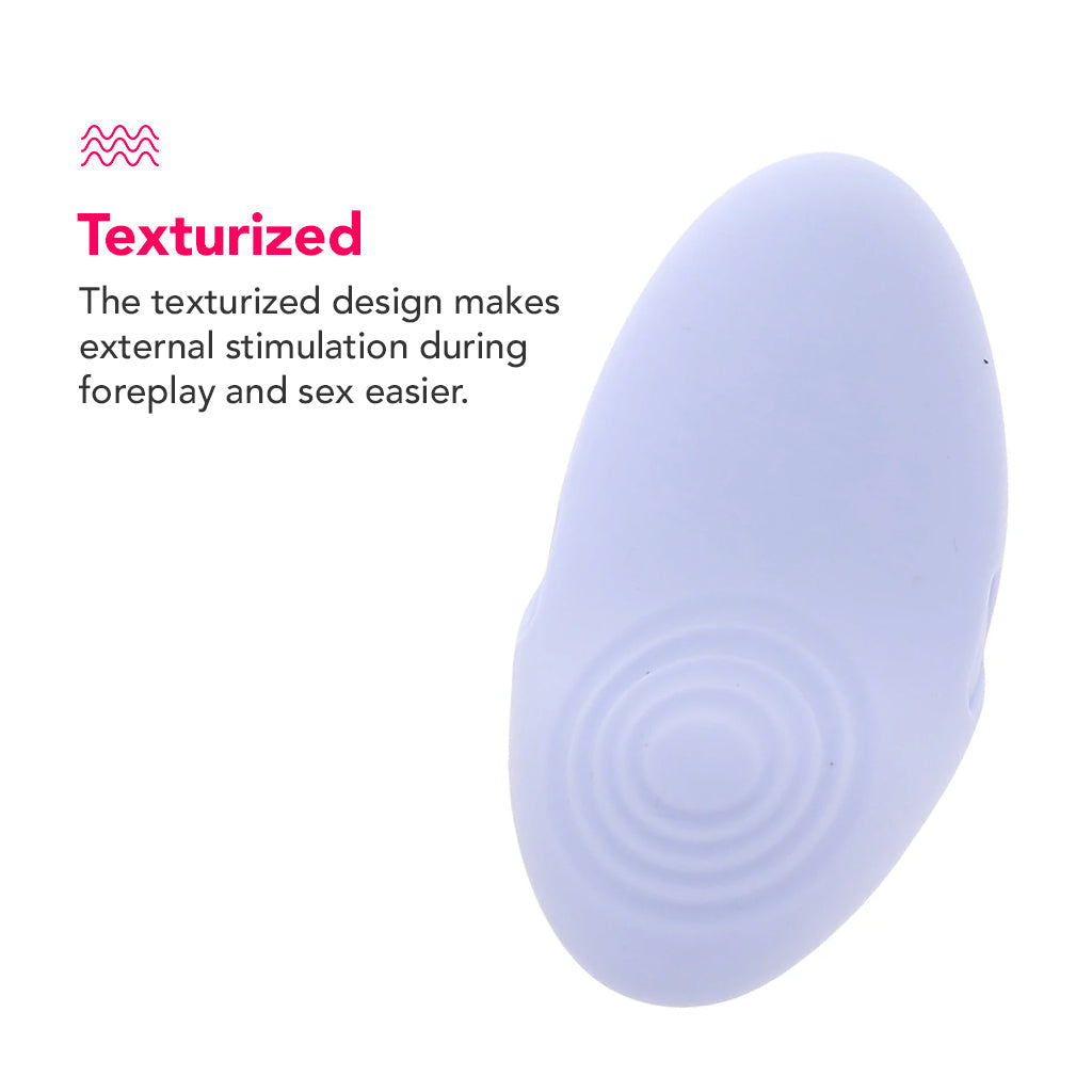 Echo 2 Flexible Panty and Finger Vibe in Sky Blue Vibrators > Finger Vibrators - Tophatter Daily Deals