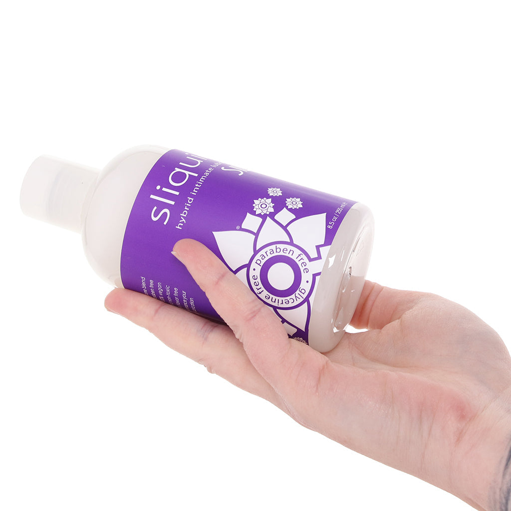 Silk Hybrid Intimate Lubricant in 8.5oz/255ml - Tophatter's Adult Products Lubes and Lotions > Hybrid Lubricants - Tophatter Daily Deals