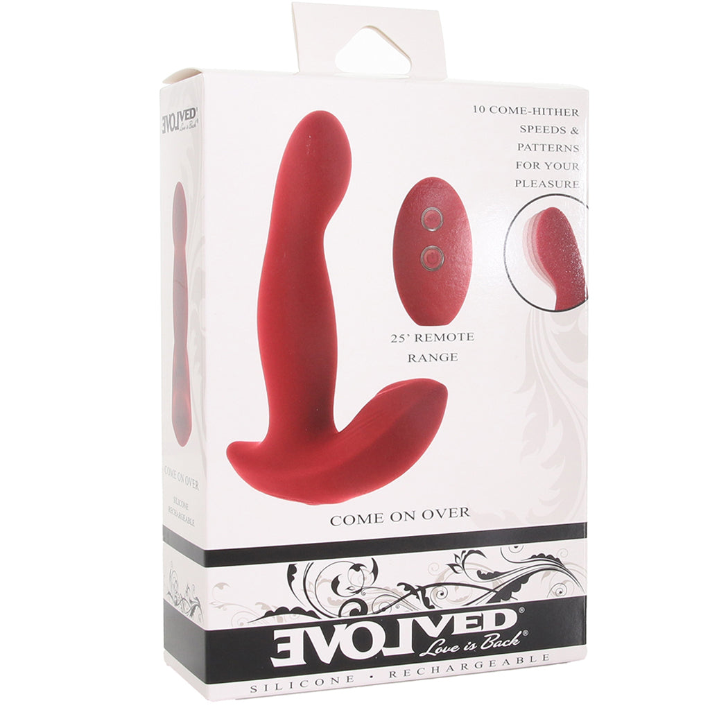Come On Over Remote G-Spot Vibe - Tophatter's Vibrator Deals Online Vibrators > G-Spot Vibrators - Tophatter Daily Deals
