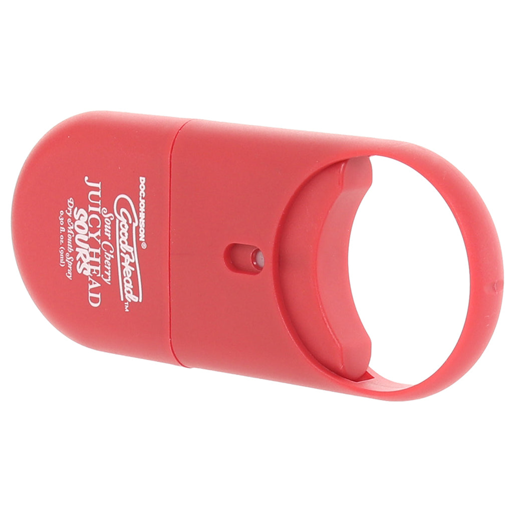 GoodHead Juicy Head Sours Spray To-Go in Cherry - Tophatter's Adult Sex Toys Online Lubes and Lotions > Flavored Sex Lubes - Tophatter Daily Deals
