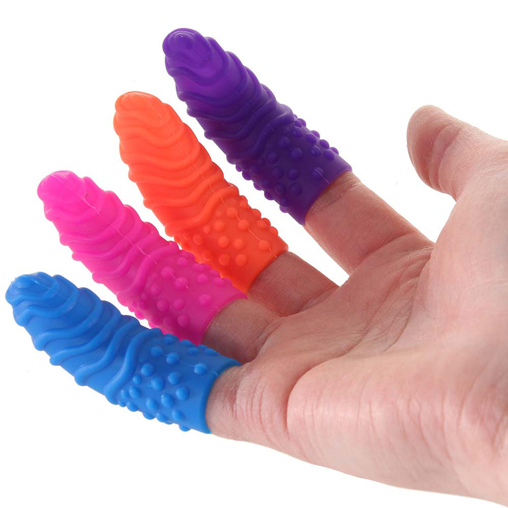 Posh Silicone Finger Swirls - Tophatter's Adult Products Male Enhancement > Extenders and Sleeves - Tophatter Daily Deals