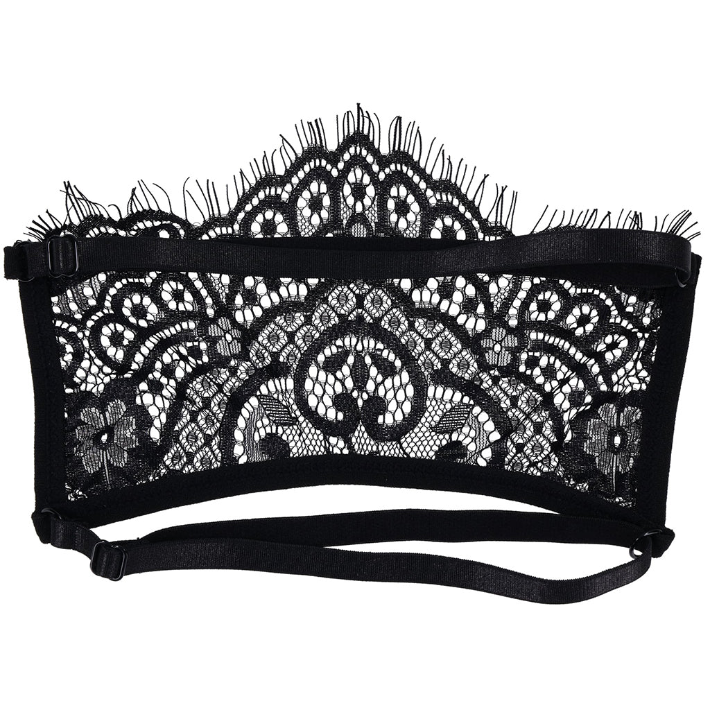 S&M Veiled Vision Lace Blindfold - Tophatter's Adult Sex Toys Online Bondage and Fetish > Pleasure Masks and Dress Up Play - Tophatter Daily Deals