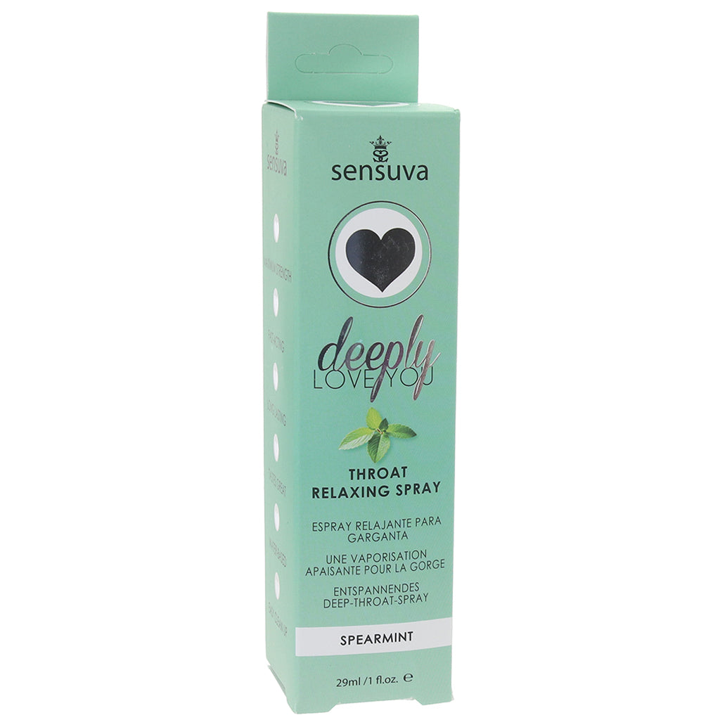 Deeply Love You Throat Relaxing Spray 1oz in Spearmint - Tophatter's Adult Products Lubes and Lotions > Female Enhancement - Tophatter Daily Deals