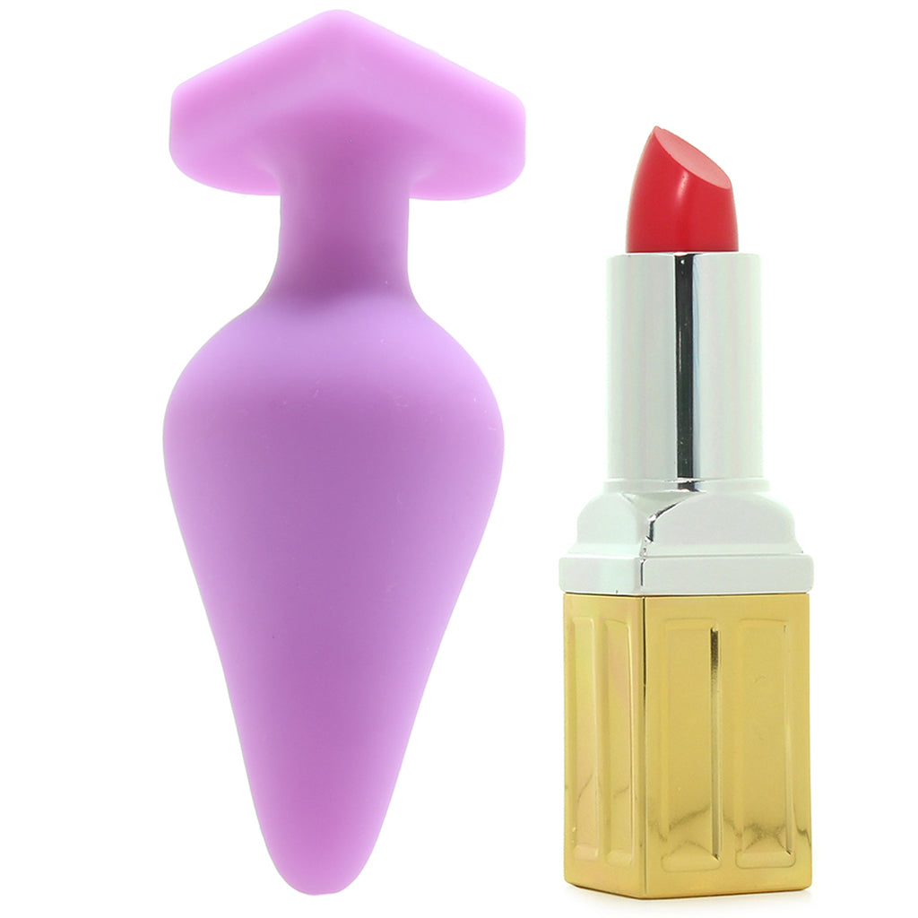 Candy Hearts Do Me Now Small Butt Plug in Purple - Tophatter's Adult Products Anal Sex Toys > Butt Plugs - Tophatter Daily Deals