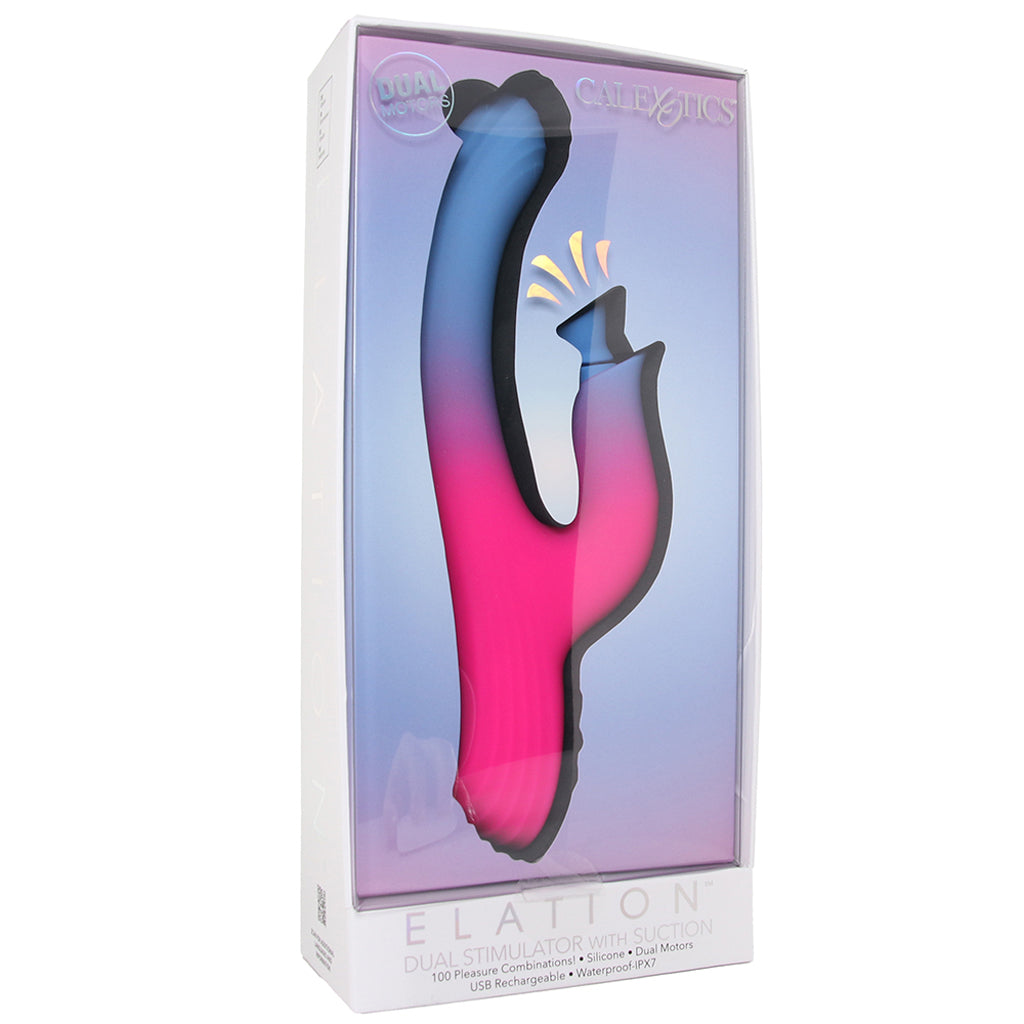 Elation Suction Rabbit Vibe - Tophatter's Vibrator Deals Online Vibrators > Rabbit Vibrators - Tophatter Daily Deals