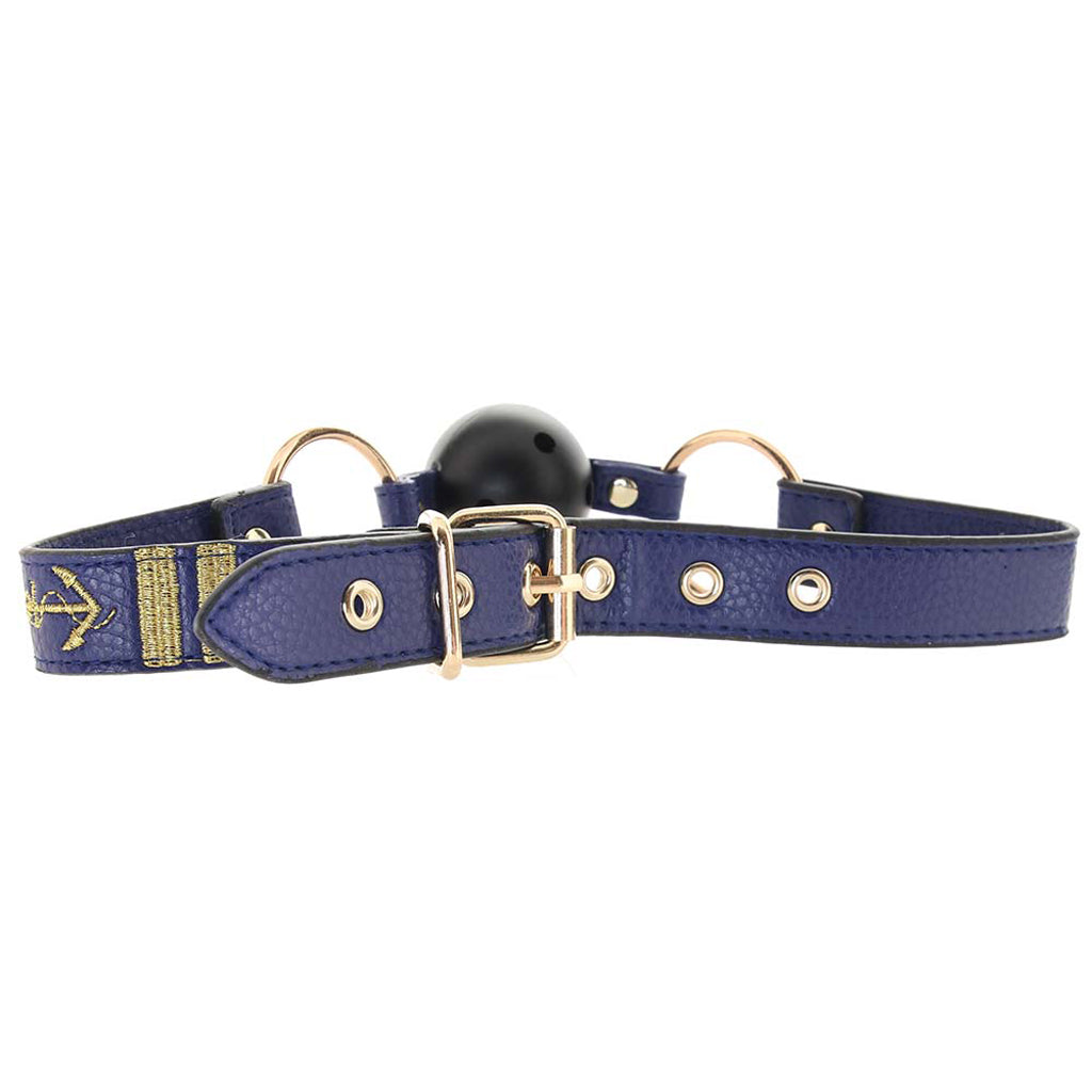 Ouch! Sailor Themed Breathable Ball Gag Bondage and Fetish > Ball Gags & Mouth Restraints - Tophatter Daily Deals