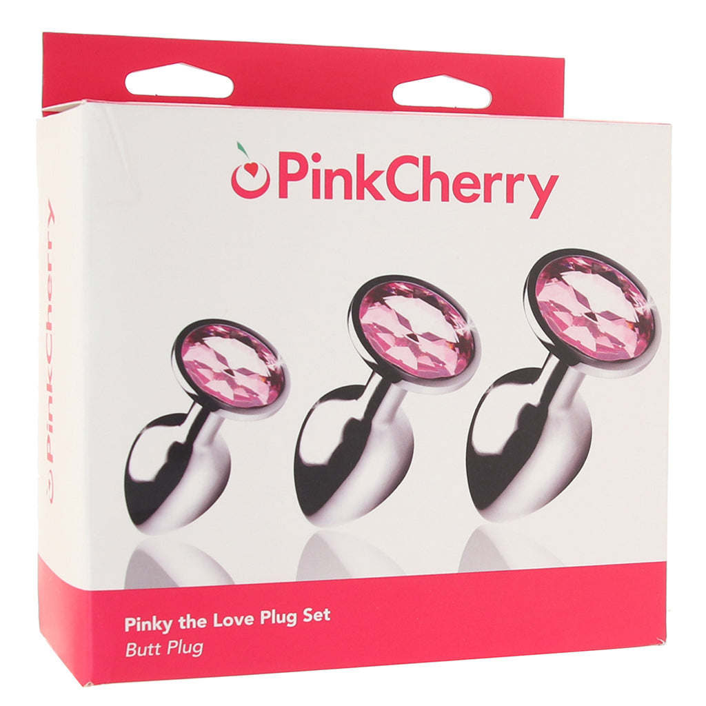 PinkCherry Pinky The Love Plug Set Anal Sex Toys > Butt Plugs - Tophatter Daily Deals