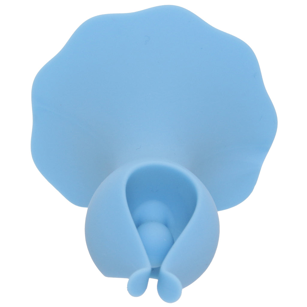 Sienna Fluttering Silicone Vibe in Blue Vibrators > Clitoral Stimulators - Tophatter Daily Deals