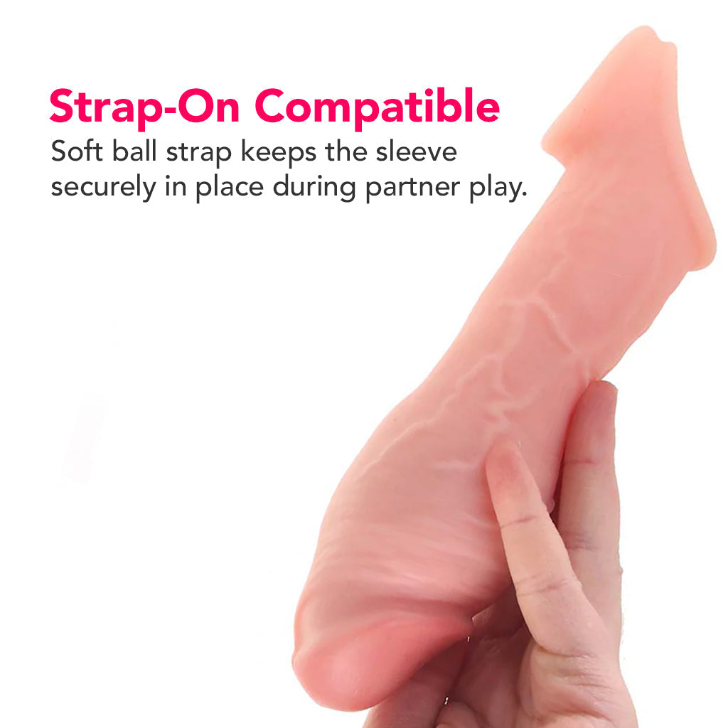 Fantasy X-tensions 2 Inch Enhancer with Strap in Light Male Enhancement > Extenders and Sleeves - Tophatter Daily Deals