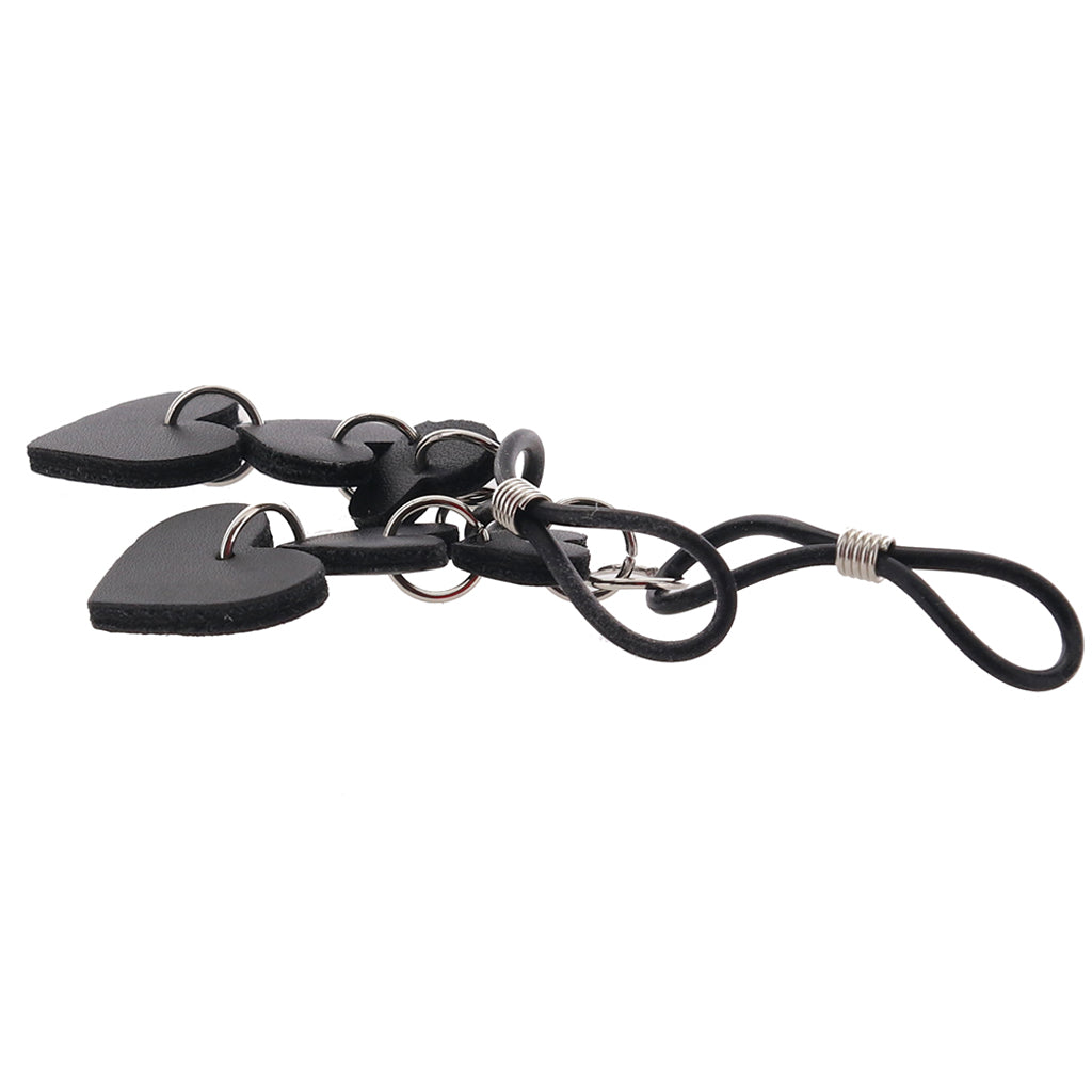 Sex & Mischief Heart Nipple Ties Bondage and Fetish > Nipple Stimulators & Clamps - Tophatter Daily Deals