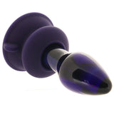 Icicles No.85 Vibrating Glass Plug in Purple - Tophatter's Adult Products Anal Sex Toys > Butt Plugs - Tophatter Daily Deals
