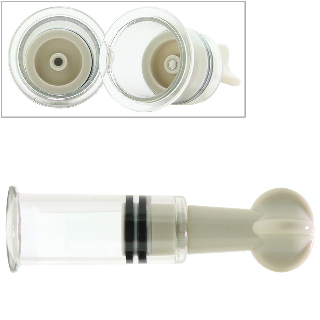 Pumped Small Nipple Suction Set in Clear - Tophatter's Adult Products Bondage and Fetish > Nipple Stimulators & Clamps - Tophatter Daily Deals