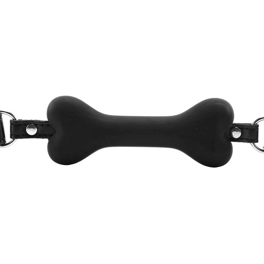 Ouch! Puppy Play Silicone Bone Gag - Tophatter's Adult Products Bondage and Fetish > Ball Gags & Mouth Restraints - Tophatter Daily Deals