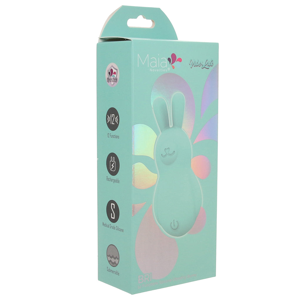 Bri Bunny Mini Vibe in Teal Vibrators > Clitoral Stimulators - Tophatter Daily Deals