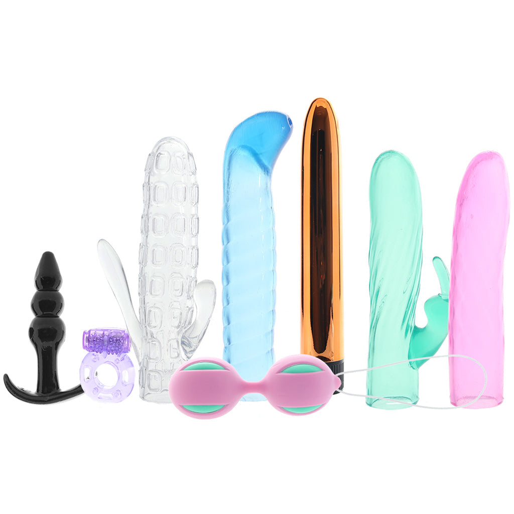 PinkCherry Mild To Wild Starter Kit - Tophatter's Adult Products Vibrators > Bullet and Egg Vibrators - Tophatter Daily Deals