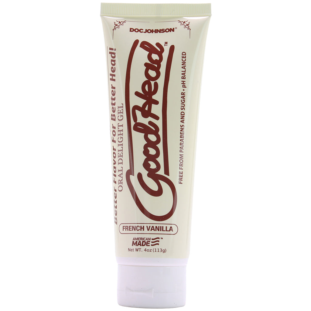 GoodHead Oral Delight Gel 4oz/113g in French Vanilla Lubes and Lotions > Flavored Sex Lubes - Tophatter Daily Deals