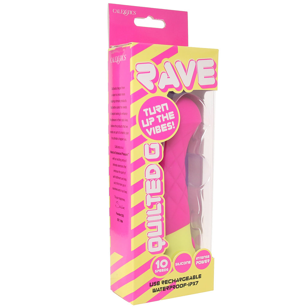 Rave Quilted G-Spot Vibe Vibrators > G-Spot Vibrators - Tophatter Daily Deals