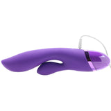 Aura Pure Silicone Dual Lover Rabbit Vibe - Tophatter's Adult Sex Toys Online Vibrators > Rabbit Vibrators - Tophatter Daily Deals