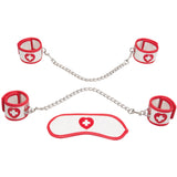 Naughty Nurse 5 Piece BDSM Set Bondage and Fetish > Restraints - Tophatter Daily Deals