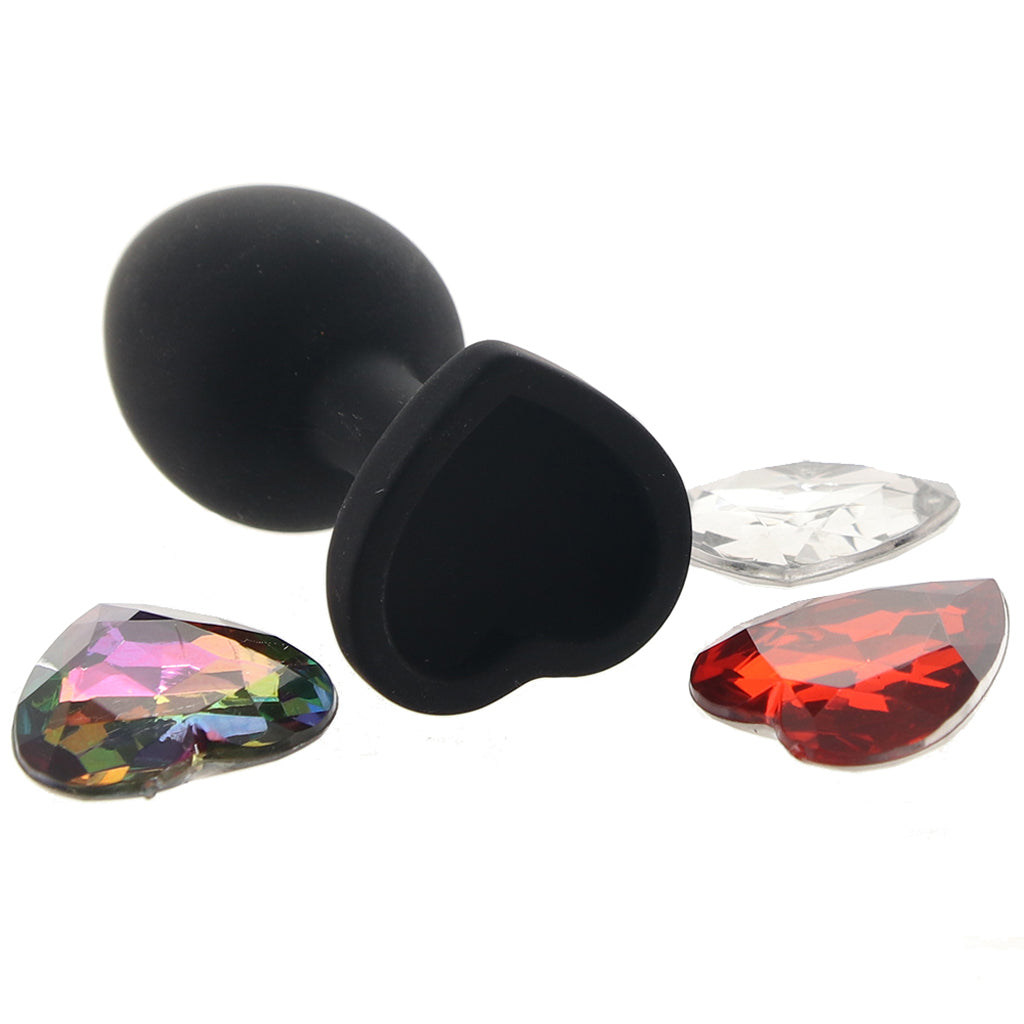 Glams Xchange Heart Gem Butt Plug in Small Anal Sex Toys > Butt Plugs - Tophatter Daily Deals