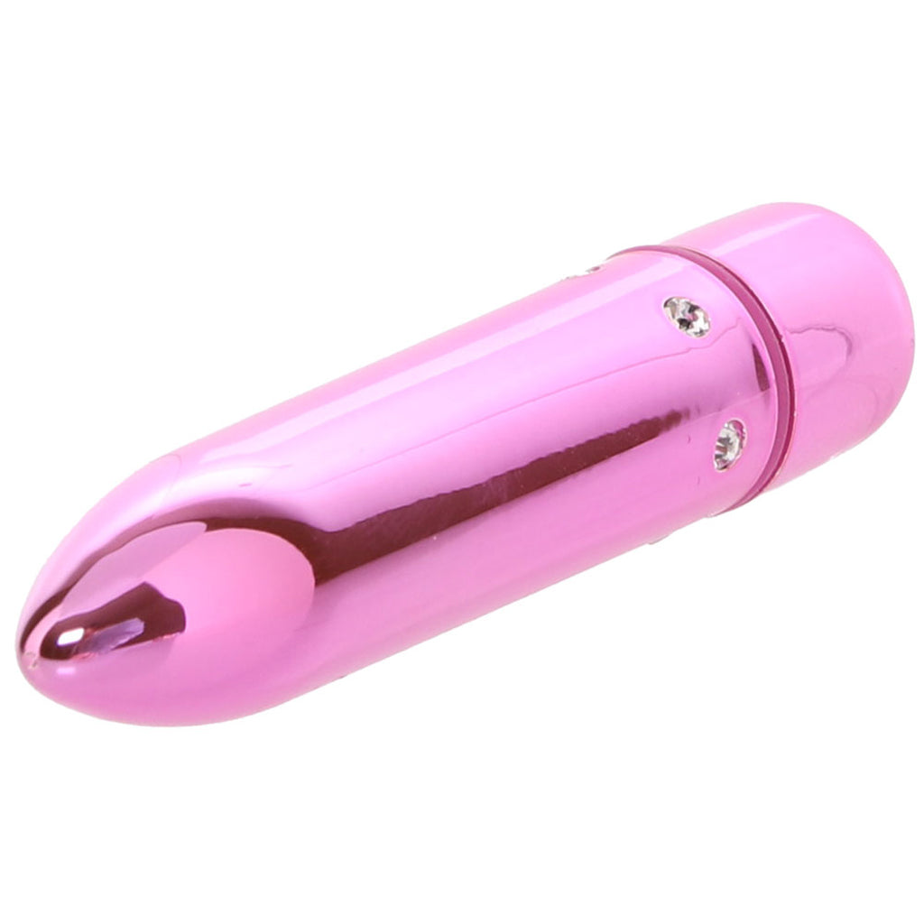 Crystal High Intensity Bullet Vibe in Pink - Tophatter's Adult Products Vibrators > Bullet and Egg Vibrators - Tophatter Daily Deals