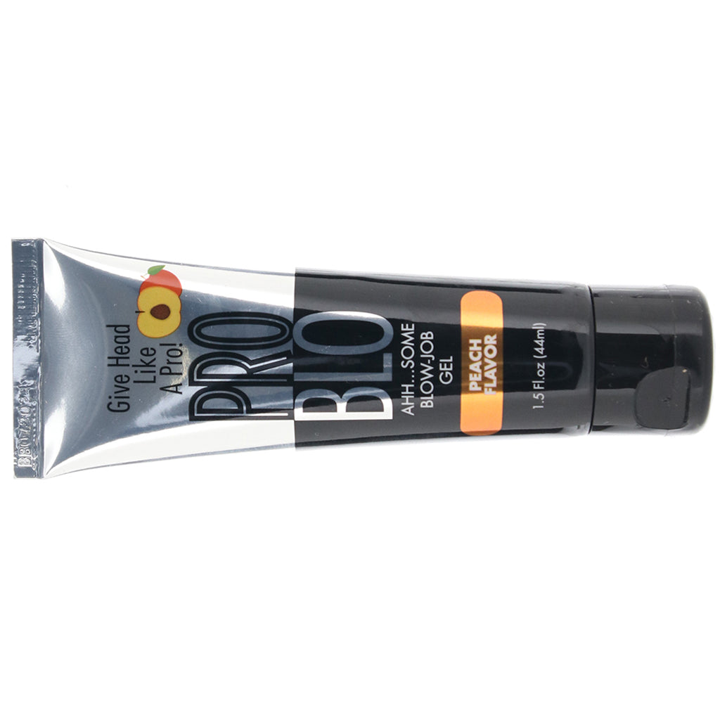 Pro Blo Flavored Oral Gel 1.5oz/44ml in Peach - Tophatter's Adult Products Lubes and Lotions > Female Enhancement - Tophatter Daily Deals