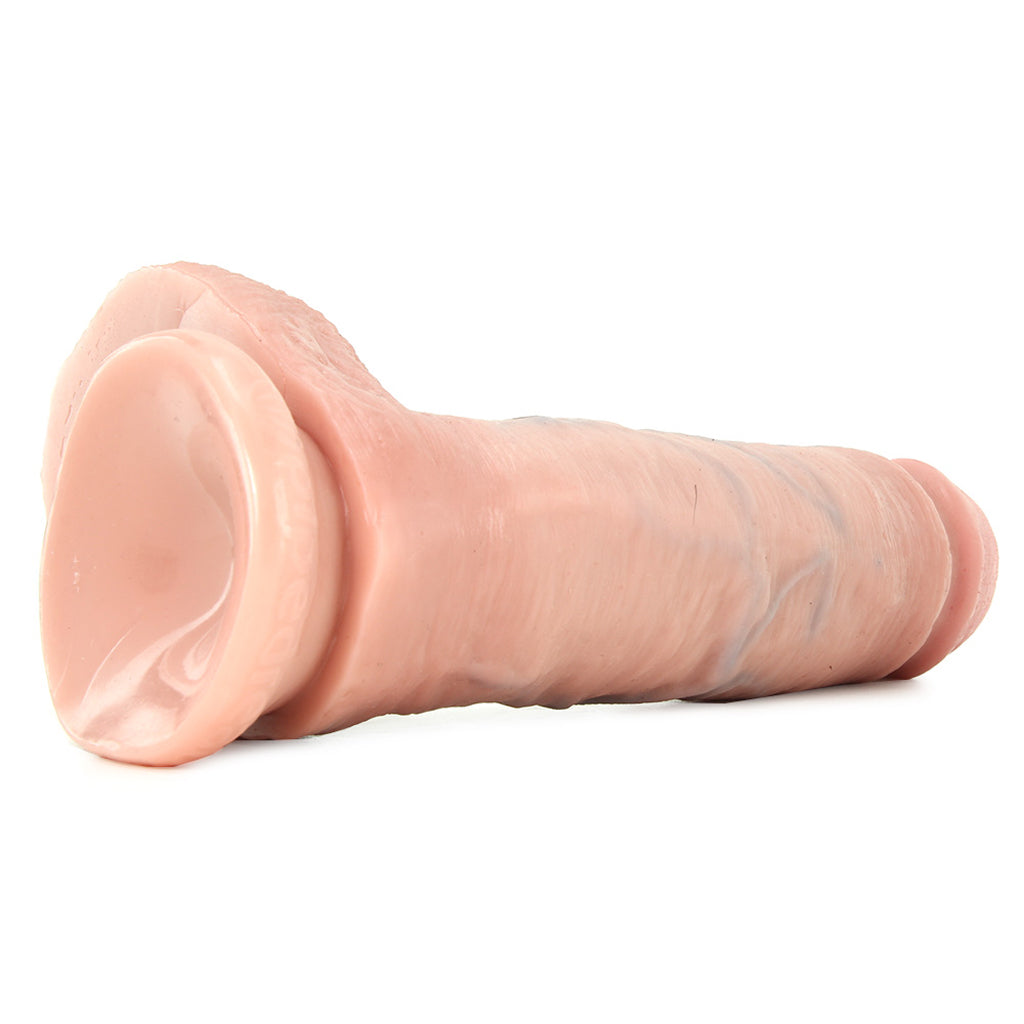 King Cock 8 Inch Cock with Balls in Flesh Dildo Sex Toys > Realistic Dildos - Tophatter Daily Deals