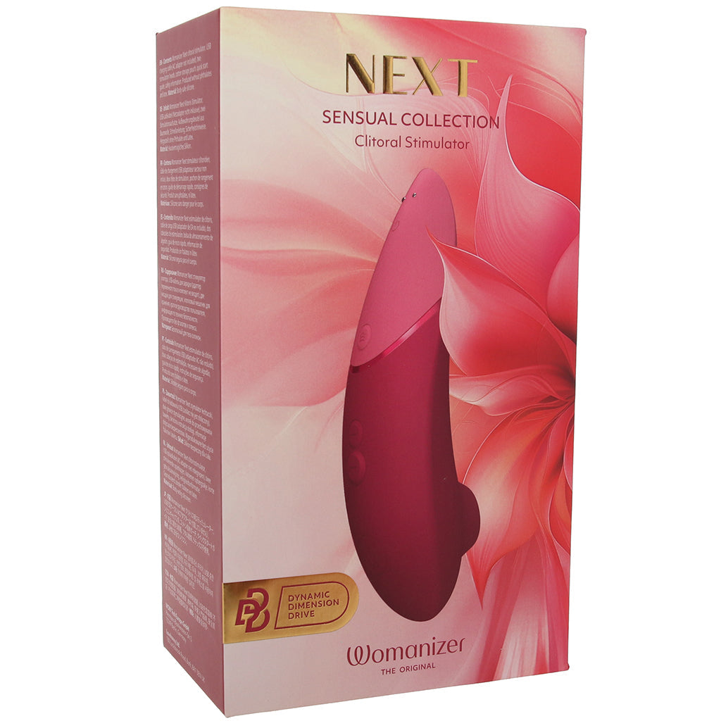 Womanizer Next 3D Pleasure Air Stimulator in Bordeaux Vibrators > Clitoral Stimulators - Tophatter Daily Deals