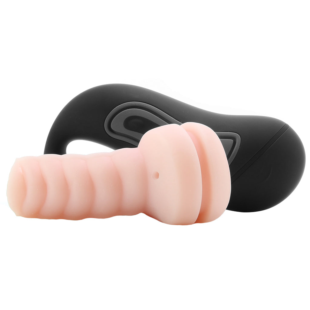 Optimum Power Grip-N-Stroke Masturbator Male Masturbators > Vibrating - Tophatter Daily Deals