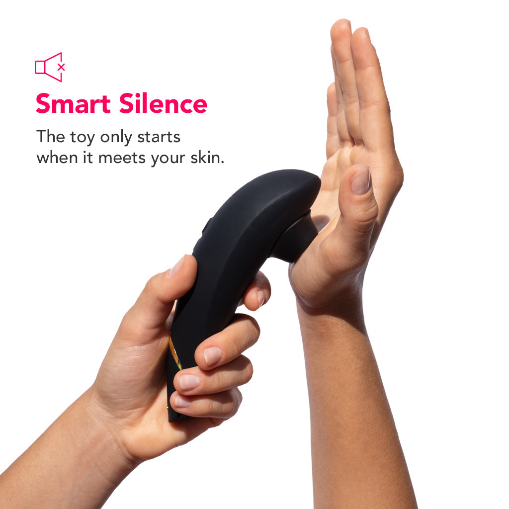 Womanizer Next 3D Pleasure Air Stimulator in Black - Tophatter's Vibrator Deals Online Vibrators > Clitoral Stimulators - Tophatter Daily Deals