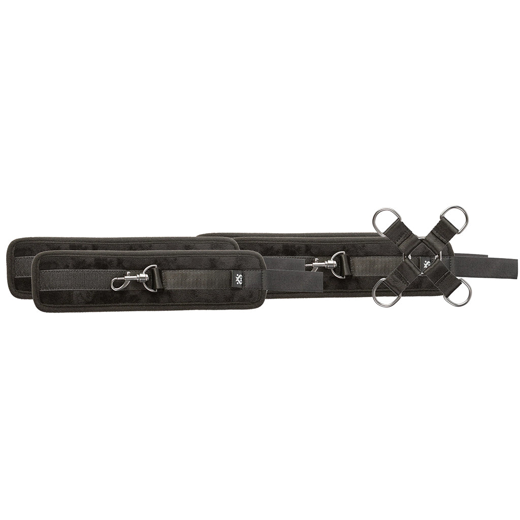 Sei Mio Hog Tied And Satisfied Set - Tophatter's Adult Sex Toys Online Bondage and Fetish > Wrist and Ankle Cuffs - Tophatter Daily Deals