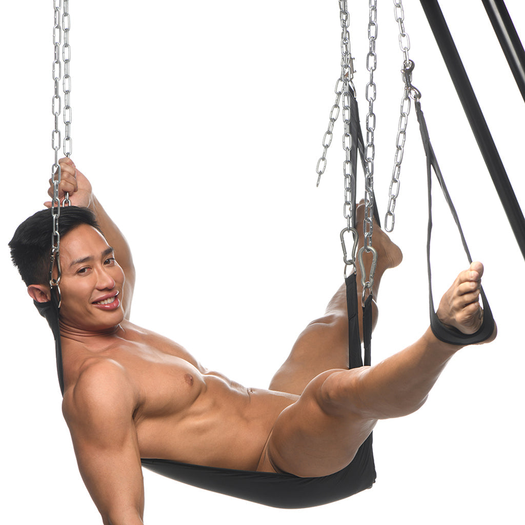 Master Series Slinger Nylon Sex Sling - Tophatter's Adult Products Bondage and Fetish > Sex Swings and Suspension - Tophatter Daily Deals