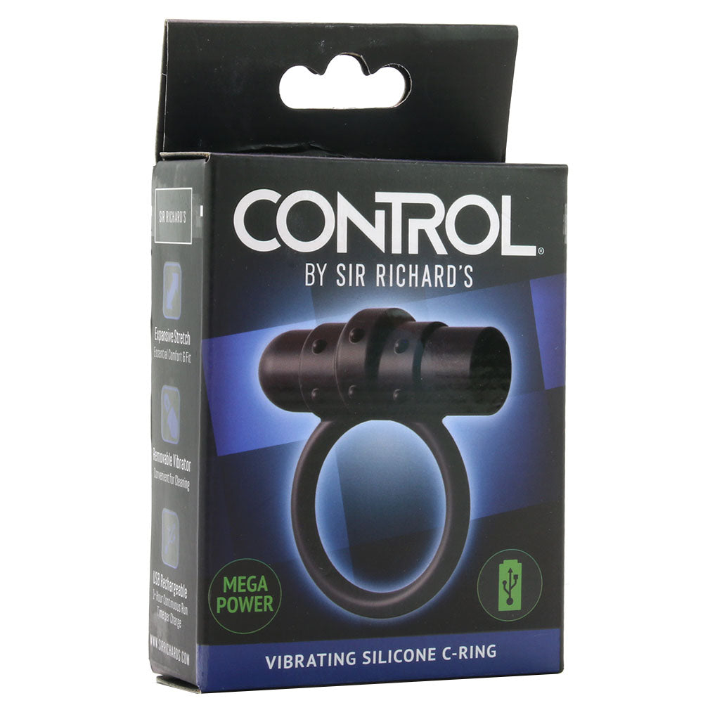 Control Vibrating Mega Power Silicone C-Ring Cock Rings - Tophatter Daily Deals